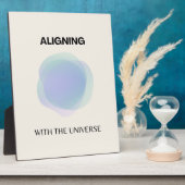 Plaque Photo Manifestation Art Spirituel, Energy Aura Gradient (Côté)