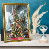 Plaque Photo Mannequin christmas tree (Côté)