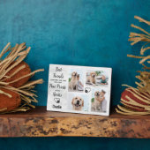 Plaque Photo Marble Pet Memorial Photo Collage Keepsaké (Côté)