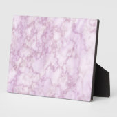 Plaque Photo Marbre blanc (Côté)