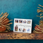 Plaque Photo Marbre Collage Photo En Mémoire Affectueuse Papill (Côté)