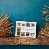 Plaque Photo Marbre En Souvenir Affectueux Mémorial Chien (Côté)