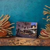 Plaque Photo Marché aux fleurs Rome (Côté)