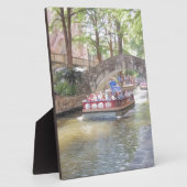 Plaque Photo Marche de la rivière San Antonio (Côté)