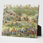 Plaque Photo Marche triomphale de l'Elf-Roi, illustration de (Côté)