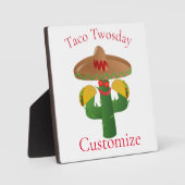 Plaque Photo Mardi Taco Saguaro Cactus Thunder_Cove (Recto)