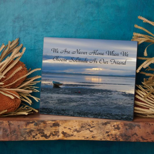 Plaque Photo Marée basse dans Birch Bay (Côté)