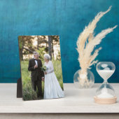 Plaque photo mariage (Côté)