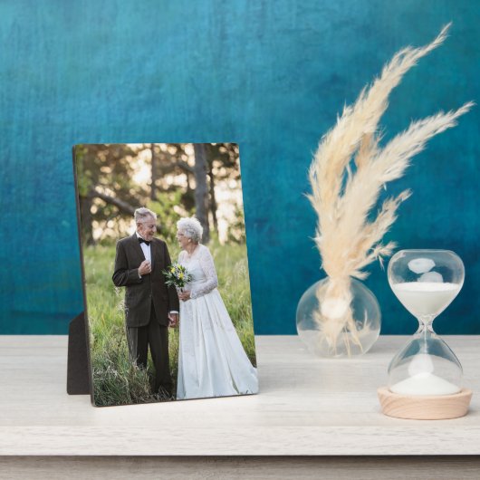 Plaque photo mariage (Côté)