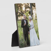 Plaque photo mariage (Côté)