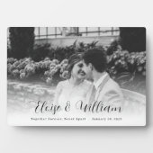 Plaque Photo Mariage Anniversaire photo Keepsaké (Devant)