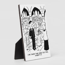 Mariage - Bridegroom Practical Joke Cartoon