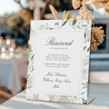 Mariage de printemps "Nous vous avons gardé une pl