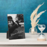 Plaque Photo Mariage photo Love Couple personnalisé Date<br><div class="desc">Personnalisé Love Couple Photo Mariage Date Plaque</div>