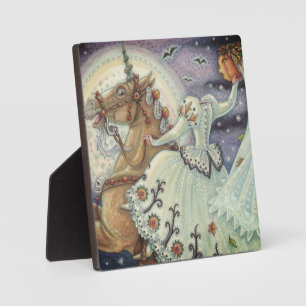 PLAQUE PHOTO MARIÉE DE SLEEPY HOLLOW, HORSEMAN PALOMINO HORSEMA