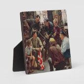 Plaque Photo Marine (Recto)