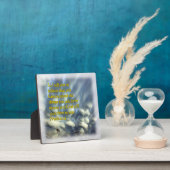 Plaque Photo Mark 11:24 (Insitu)