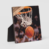 Plaque Photo Marquage au basket-ball (Recto)