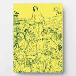 Plaque Photo Martyre de Saint-Sébastien