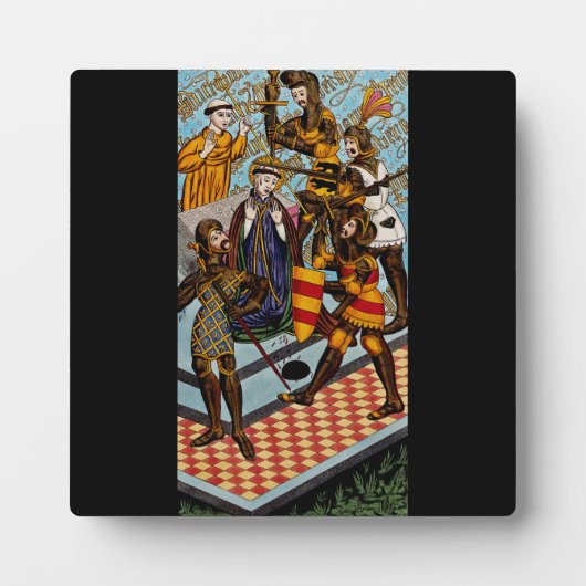 Plaque Photo Martyre de Saint Thomas de Canterbury (Devant)