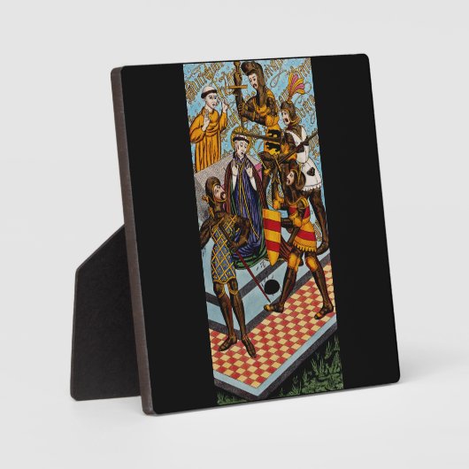 Plaque Photo Martyre de Saint Thomas de Canterbury (Recto)