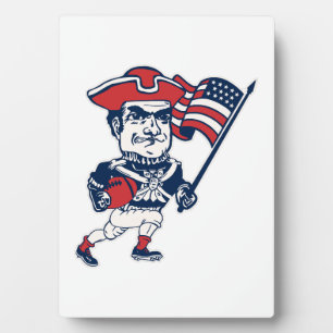 Plaque Photo Mascotte de football de la Nouvelle-Angleterre