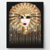 Plaque Photo Mask de la Fête du Venice Carnival (Devant)