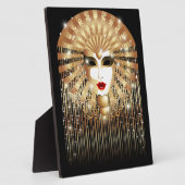 Plaque Photo Mask de la Fête du Venice Carnival (Côté)