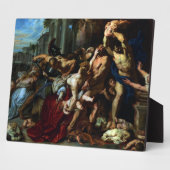 Plaque Photo Massacre des Innocents par Peter Paul Rubens (Côté)