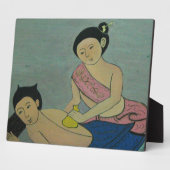 Plaque Photo Massage traditionnel thaïlandais (Côté)