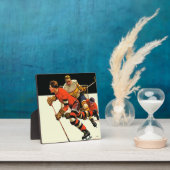 Plaque Photo Match de hockey sur glace (Insitu)