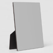 Plaque Photo Matte Silver (Côté)