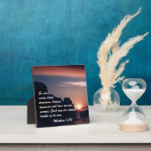 Plaque Photo Matthieu 6:34 (Insitu)