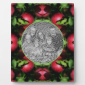 Plaque Photo McIntosh Apples Nature Ajouter Votre Propre Photo (Devant)