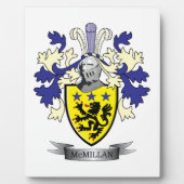 Plaque Photo McMillan Family Crest (Devant)