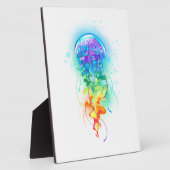 Plaque Photo Méduse arc-en-ciel (Côté)