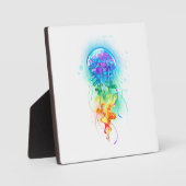 Plaque Photo Méduse arc-en-ciel (Recto)