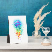 Plaque Photo Méduse arc-en-ciel (Côté)