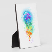 Plaque Photo Méduse arc-en-ciel (Côté)