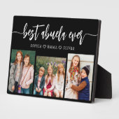 Plaque Photo Meilleur Abuela Ever - Collage photo pour petits e (Côté)