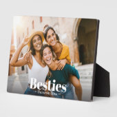 Plaque Photo Meilleur Amis Pour L'Amitié (Côté)