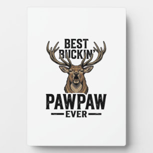 Plaque Photo Meilleur Buckin Pawpaw Vintage Chemise de Chasse a