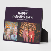 Plaque Photo MEILLEUR cadeau pour DADS! Ajouter Photos - Les Pè (Côté)