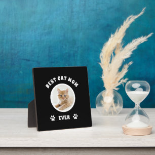 Plaque Photo Meilleur Chat Maman Toujours Personnalisé Photo Pe