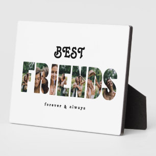 Plaque Photo Meilleur Collage De Cadeaux Photo Pour Amis