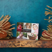 Plaque Photo Meilleur Collage photo de grand-père (Côté)