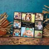 Plaque Photo Meilleur Collage Photo de Maman (Côté)