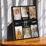 Plaque Photo Meilleur GiGi Ever - Collage photo pour petits enf<br><div class="desc">Célébrez le "Meilleur GiGi Ever" avec cette Plaque de Collage de photos pour petits-enfants personnalisée. Avec un collage joliment arrangé de photos chères capturant des moments spéciaux, cette plaque est ornée d'un message sincère. Conçu à partir de matériaux de haute qualité avec une finition épurée, il est parfait pour l'affichage...</div>