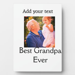 Plaque Photo Meilleur grand-père jamais grand-père photo cadeau