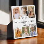Plaque Photo Meilleur Lola Ever - Collage photo pour petits enf<br><div class="desc">Célébrez la "Meilleure Lola Ever" avec cette Plaque de Collage de photos pour petits-enfants personnalisée. Ce cadeau chaleureux présente un collage de photos chères, magnifiquement arrangé, capturant des moments spéciaux, complété par un message d'amour. Conçu à partir de matériaux de haute qualité et d'une finition élégante, il est parfait pour...</div>